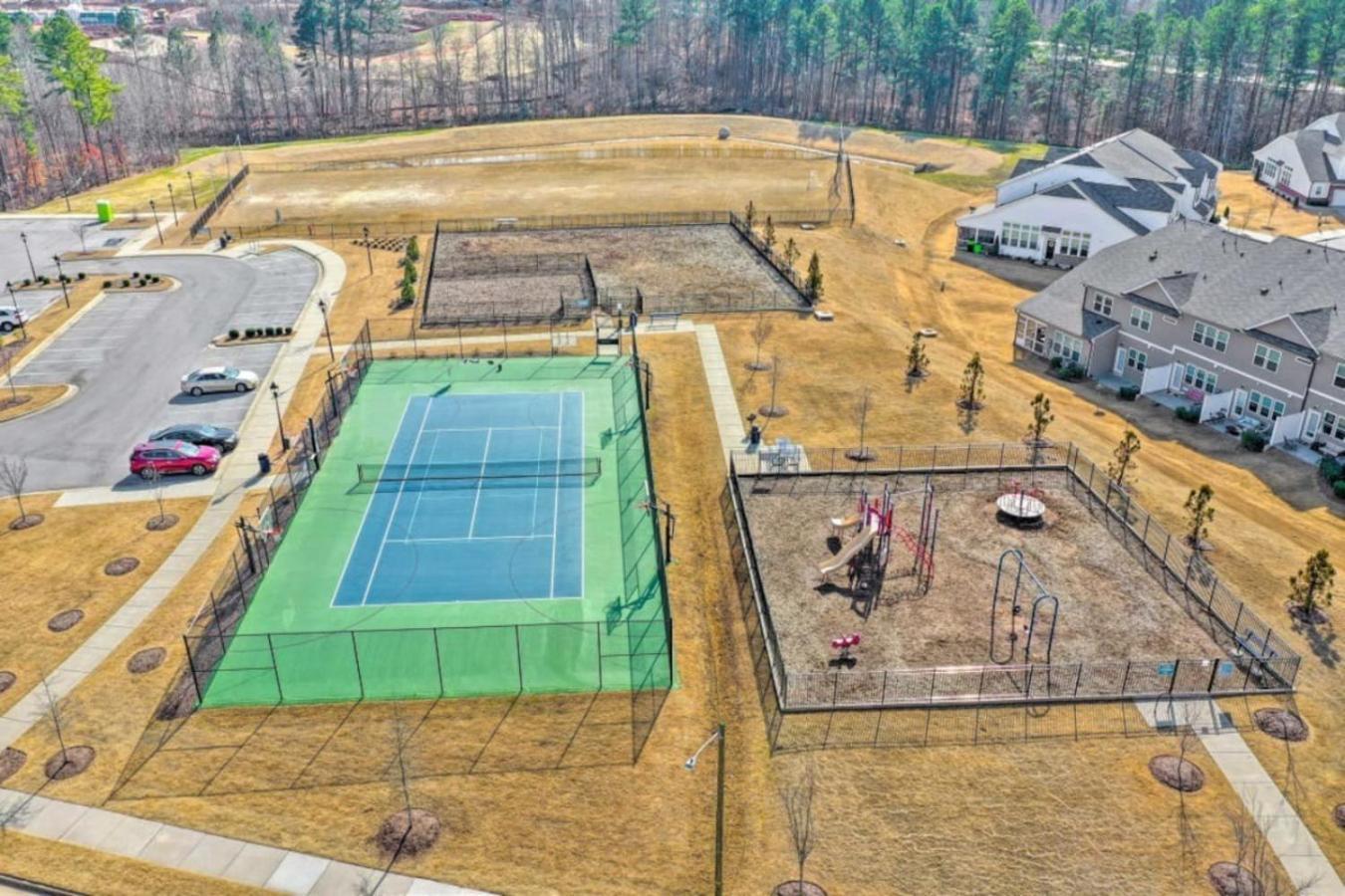 The Villas Buckingham 10 Mins To Rdu Airport Duke Downtown Durham Exterior foto